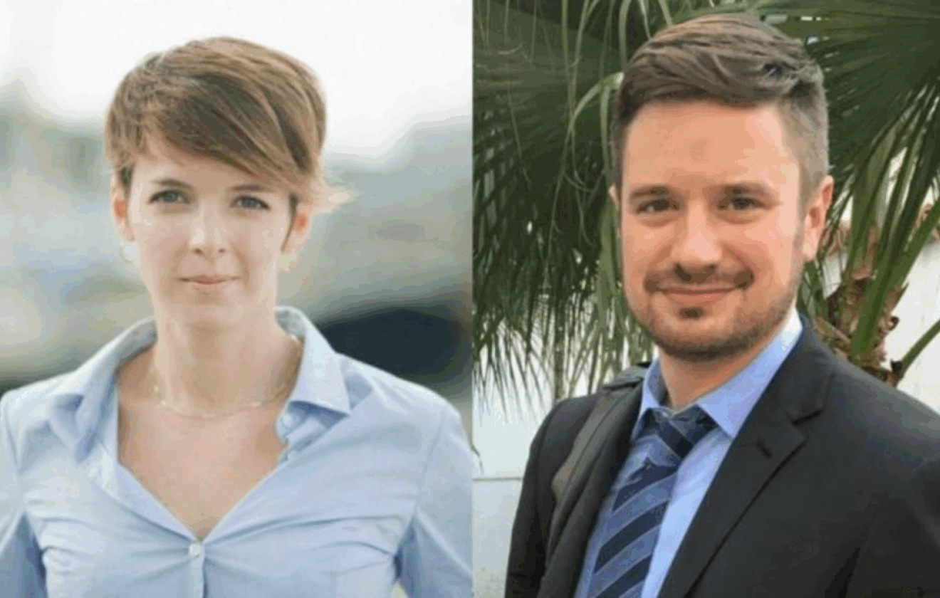 Zaida Catalán et Michael Sharp