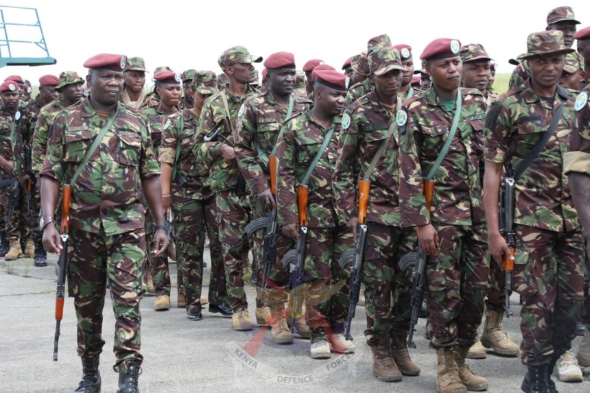 Fin du mandat de la force régionale de l’EAC en RDC, décembre 2023