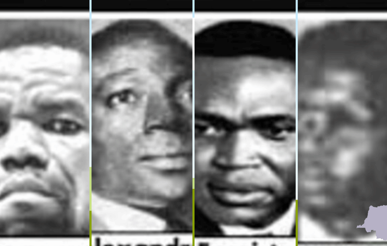 Les « martyrs de Kinshasa » de 1966 — Jérôme Anany, Emmanuel Bamba, Évariste Kimba et Alexandre Mahamba