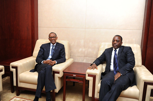 Président Kagame lors de la cérémonie de signature du Peace, Security and Cooperation Framework à Addis-Abeba