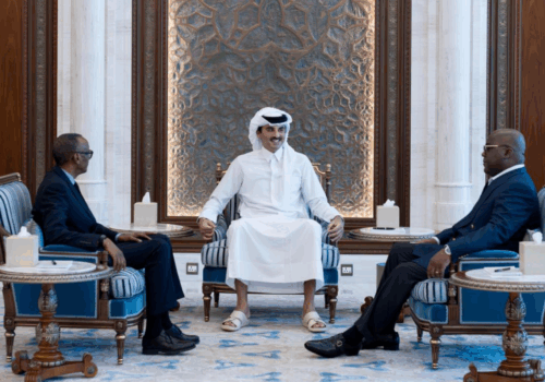 24 avril 2025 — Initiative de trêve facilitée à Doha entre la RDC et les Rebelles du AFC/M23