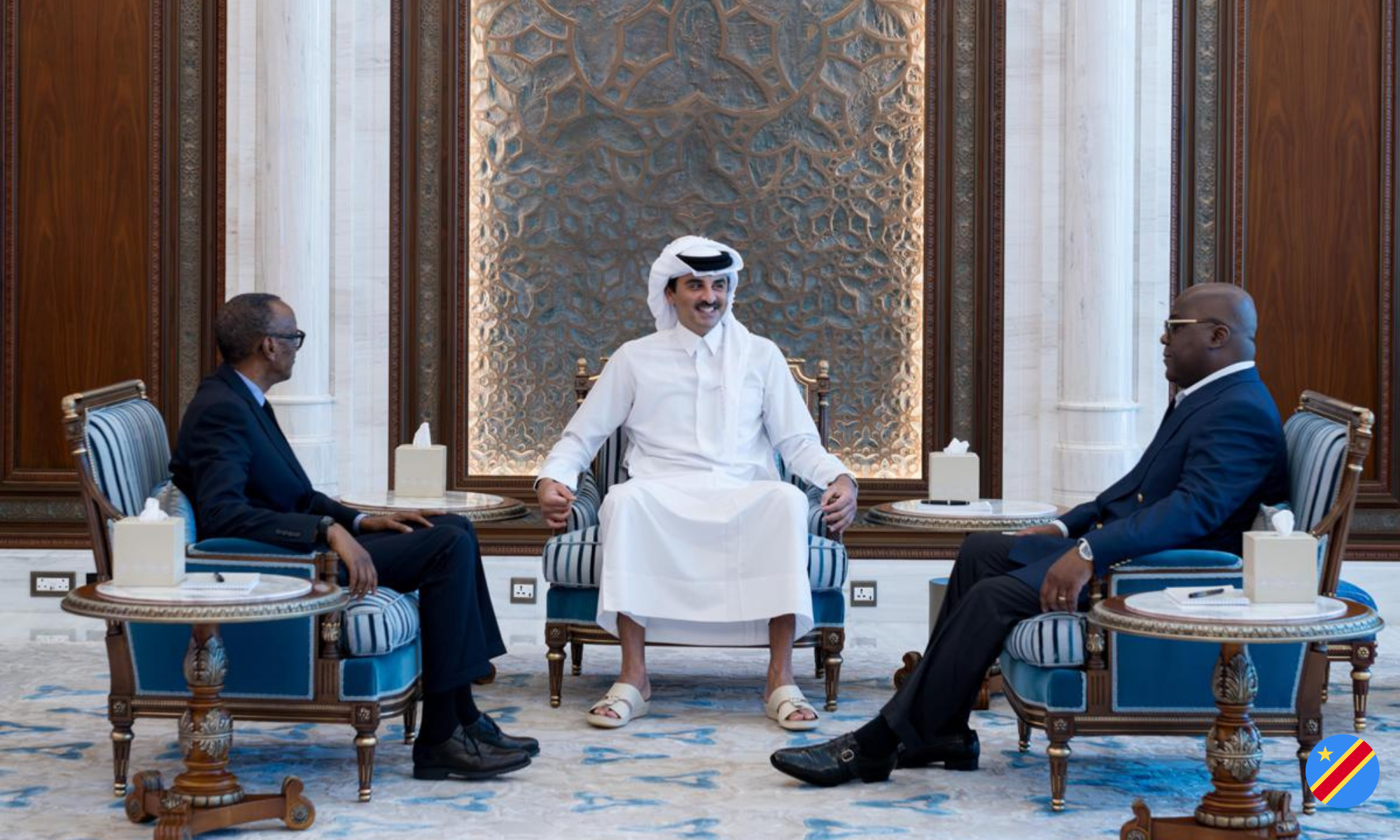 24 avril 2025 — Initiative de trêve facilitée à Doha entre la RDC et les Rebelles du AFC/M23