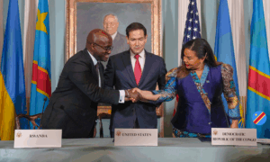 Vendredi 25 avril 2025 : la RDC et le Rwanda signent la Déclaration de Washington