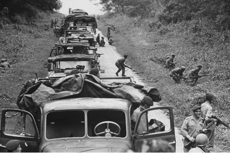 Combattants de la rébellion Simba au Congo