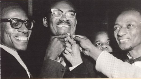 Antoine Gizenga et Patrice Lumumba (1960) — photo d’archives