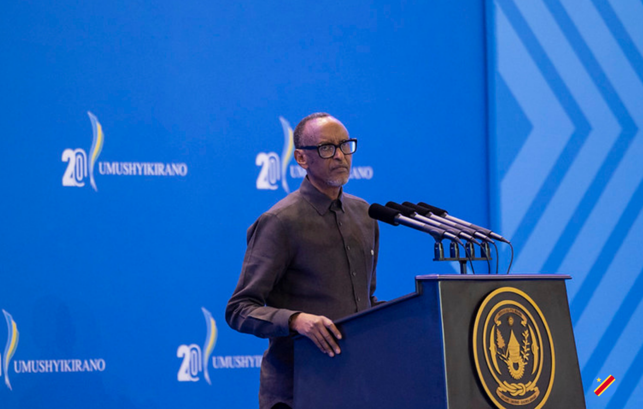 Paul Kagame à Kigali Rwanda